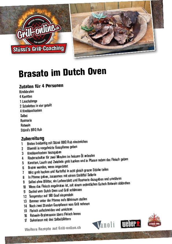 Rezept: Brasato Italia