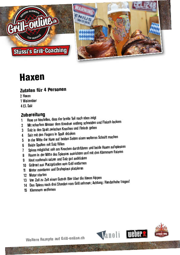 Rezept: Haxen