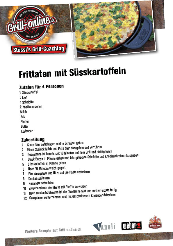 Rezept: Frittaten mit Süsskartoffeln