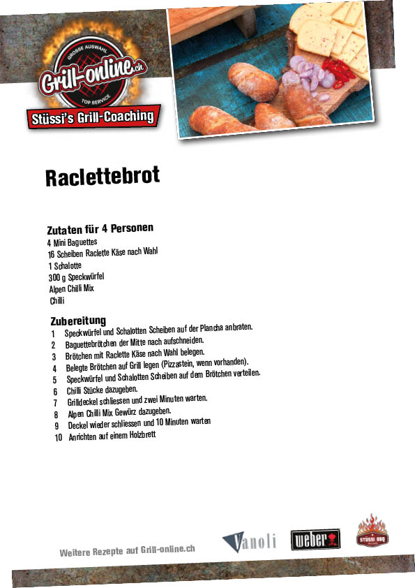 Raclettebrot
